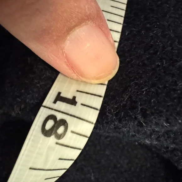 Sezane Peter Skirt in Navy Blue NWT Size 14 - Picture 15 of 16